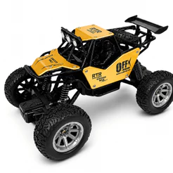 Carrinho Controle Remoto 4x4 Off Road Recarregável Rock Climber 2 Motores Fun Game