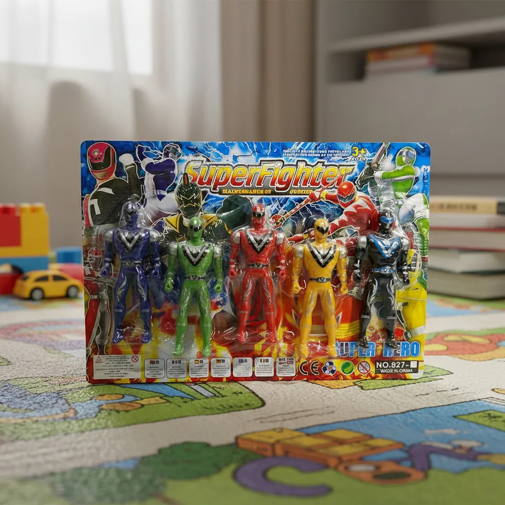 R Brinquedo Super Herói Plastico