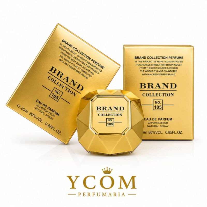 Perfume Brand Collection 105 - 25ml - Perfume de bolsa - Perfume Femenino Importado - Miniatura - Arabe - Viagem - Dream