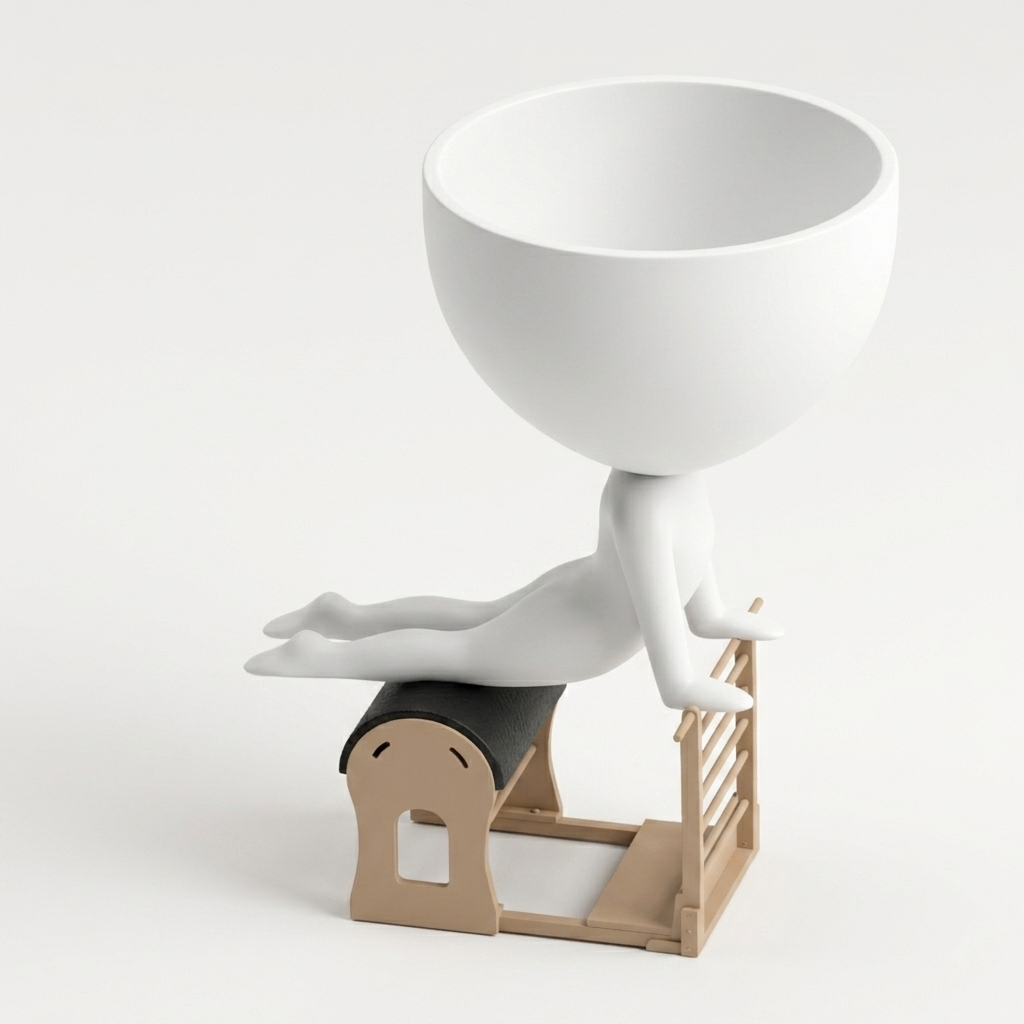 Vaso decorativo pilates no Ladder Barrel