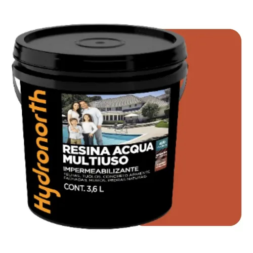 Resina Multiuso Acqua Cerâmica Onix 3,6L Hydronorth