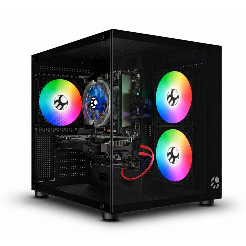 PC Gamer AMD | RX 580 Opcional | 8 a 16 Gb DDR3 | 120Gb a 1 Tb SSD | Gabinete Aquário