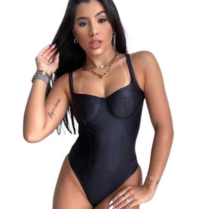 maio body femenino acetinado bojo fecho verao piscina