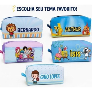 Kit 20 estojos personalizados