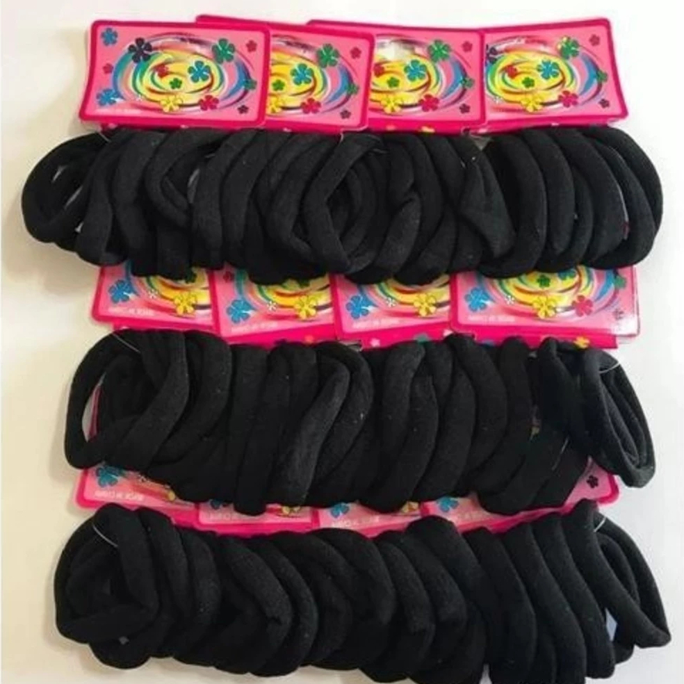 kit72 Unidades Elastico de Cabelo Xuxinha Rabico para cabelo