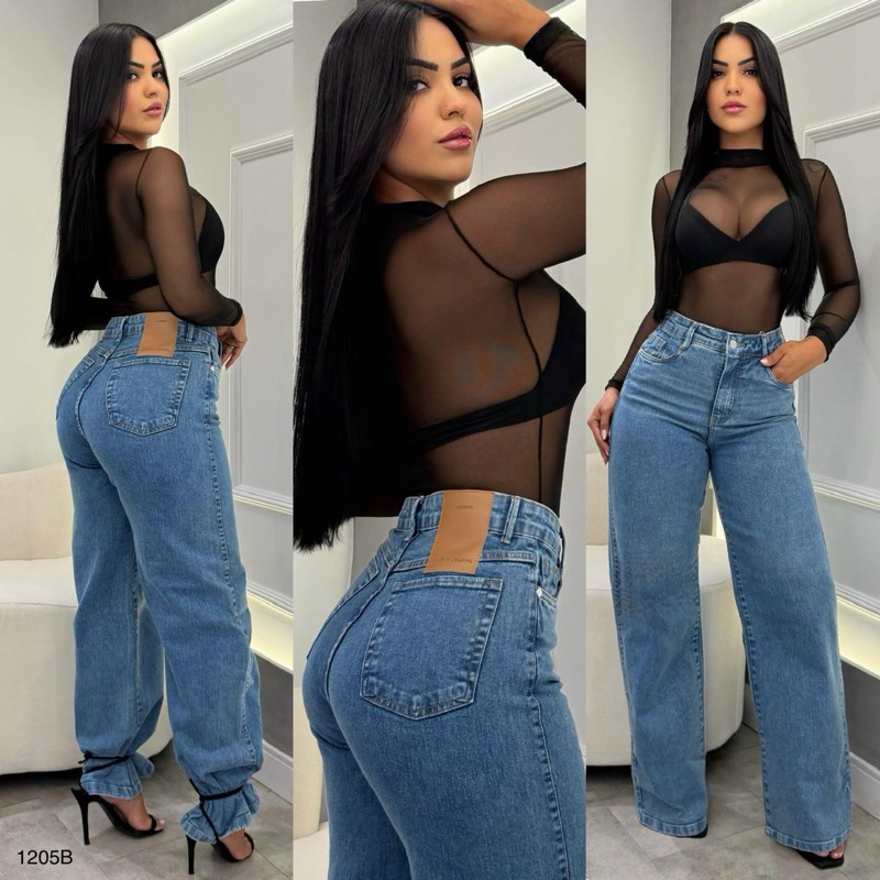 Calça Jeans Wide Leg Pimenta Original modelos variados