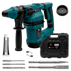 Martelete Furadeira Impacto 1600w Sds Plus Profissional Martelo Demolidor Rompedor Rotativo