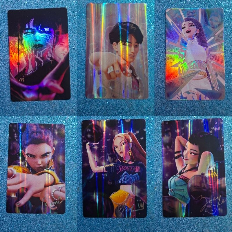 Photocards Guerreiras do Kpop - Huntrix & Saja Boys - MCDonald's - original
