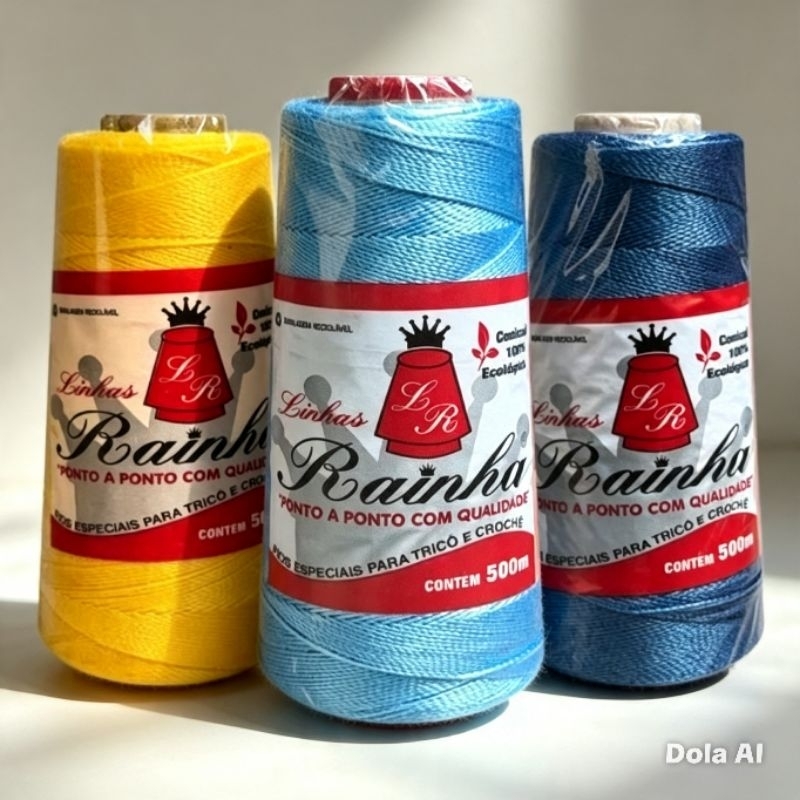 KIT COM 20 UNIDADES DE LINHAS RAINHA GROSSA