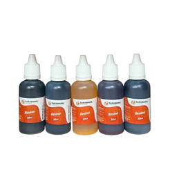 Corante Para Resina Líquido Translúcido 30ml Diversas Cores Saramanil