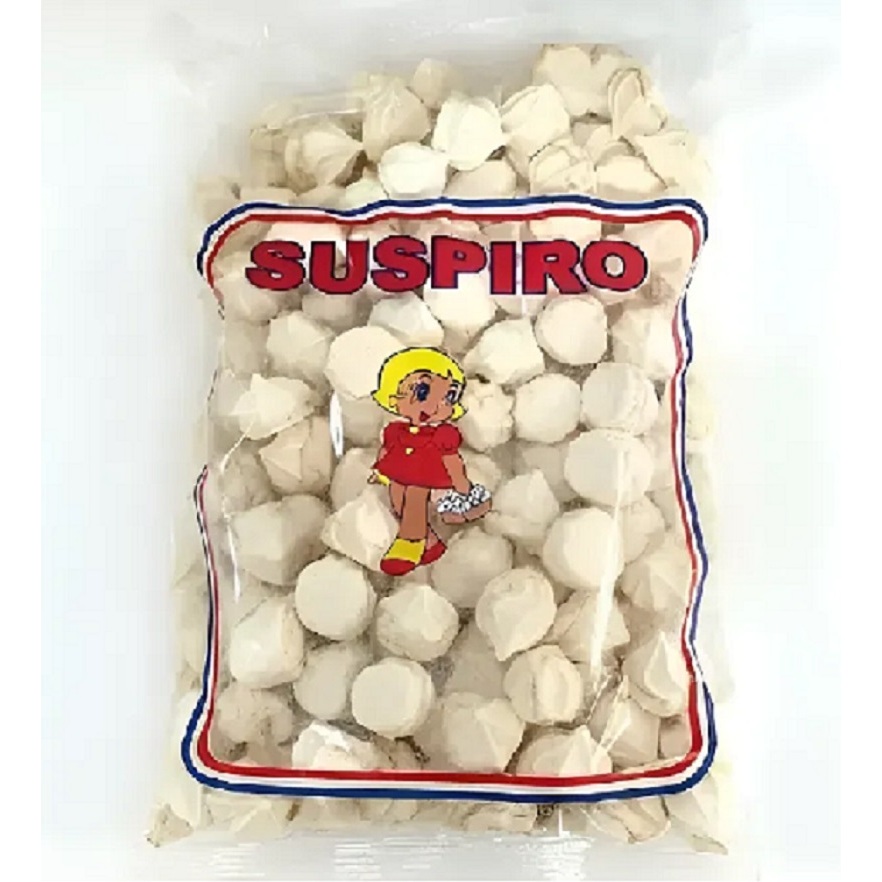 SUSPIRO BRANCA DE NEVE MÉDIO 1 KL 3,5CMX3,5CM APROXIMADAMENTE 200 UNIDADES