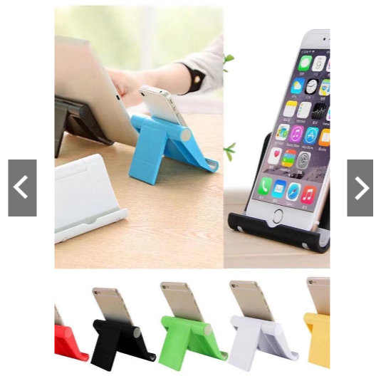 Suporte De Mesa Dobrável Para Smartphone E Tablet Moment COR SORTIDAS