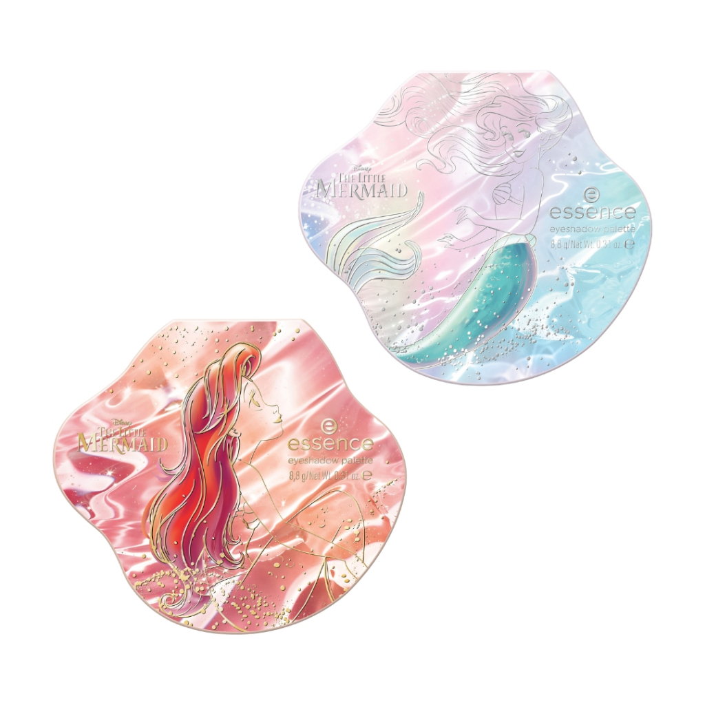 Paleta de sombras essence Disney A Pequena Sereia