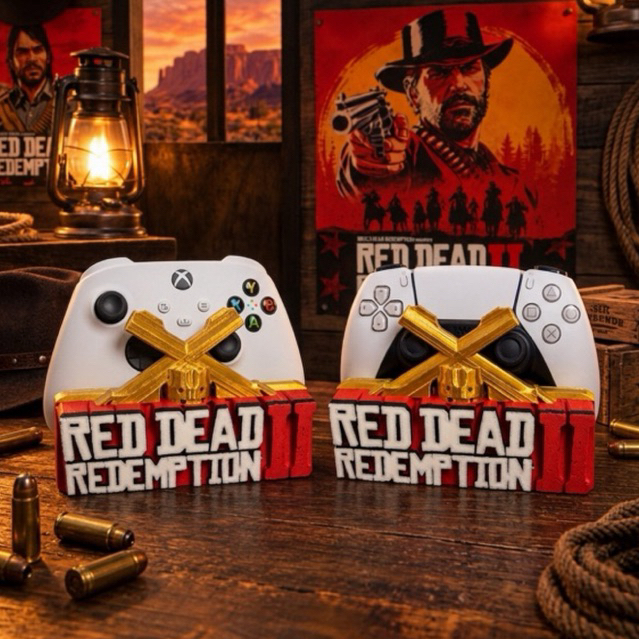 Suporte Para Controle Ps5 e Xbox Series Red Dead Redemption 2