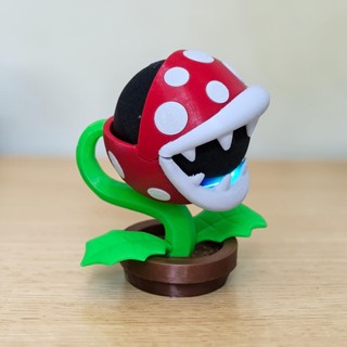Suporte Alexa Echo Dot 4 ou Echo Dot 5 Planta Piranha Super Mario Presente, decoração, stand de mesa