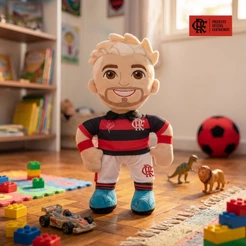 ARRASQUINHA - Mascote Oficial do Arrascaeta