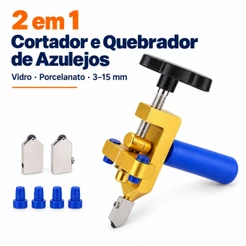 Riscador Manual para Cortar Vidro, Cerâmica, Telha e Piso