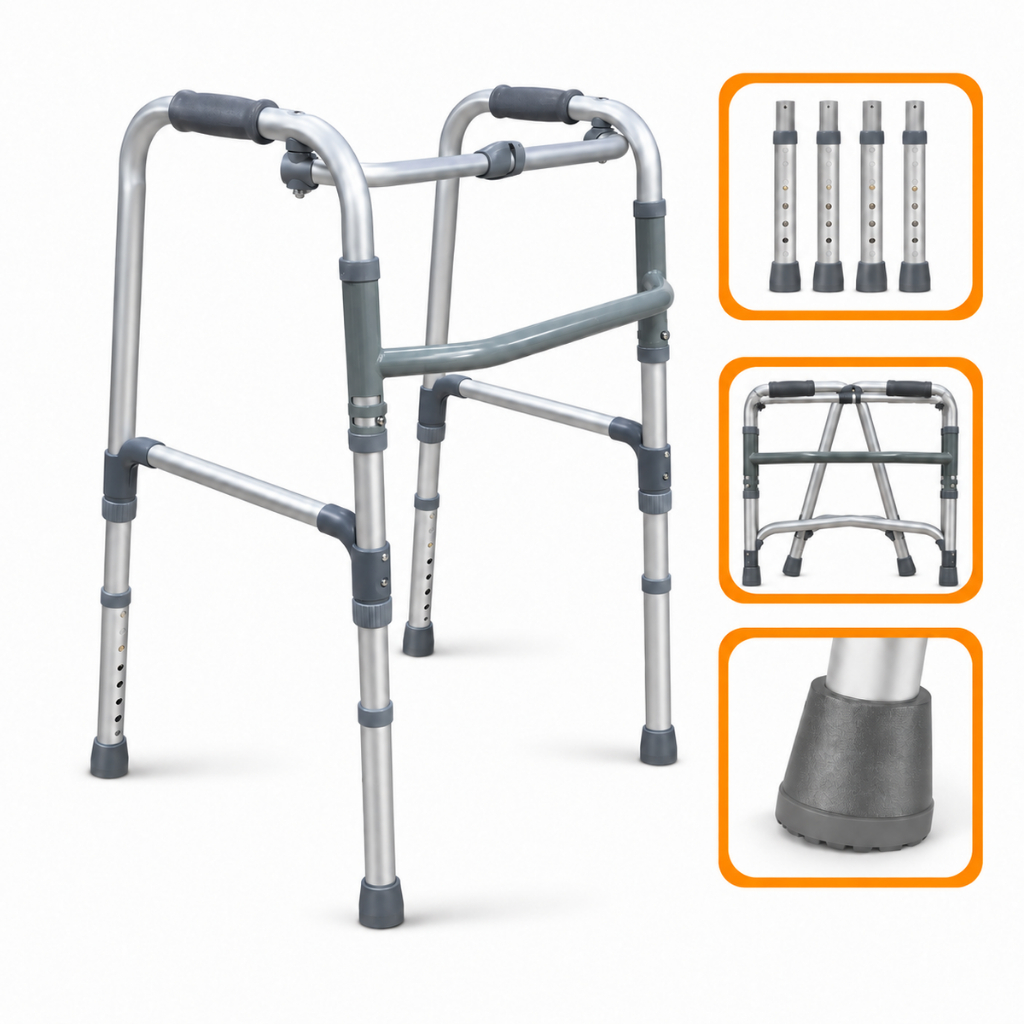 Andador Articulado 2 Barras Até 150 Kg - Hidrolight