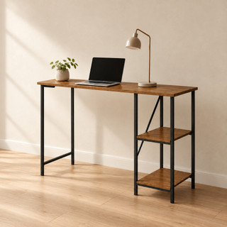 Escrivaninha Mesa Office Estudo Estilo Industrial 110cm KLM Móveis