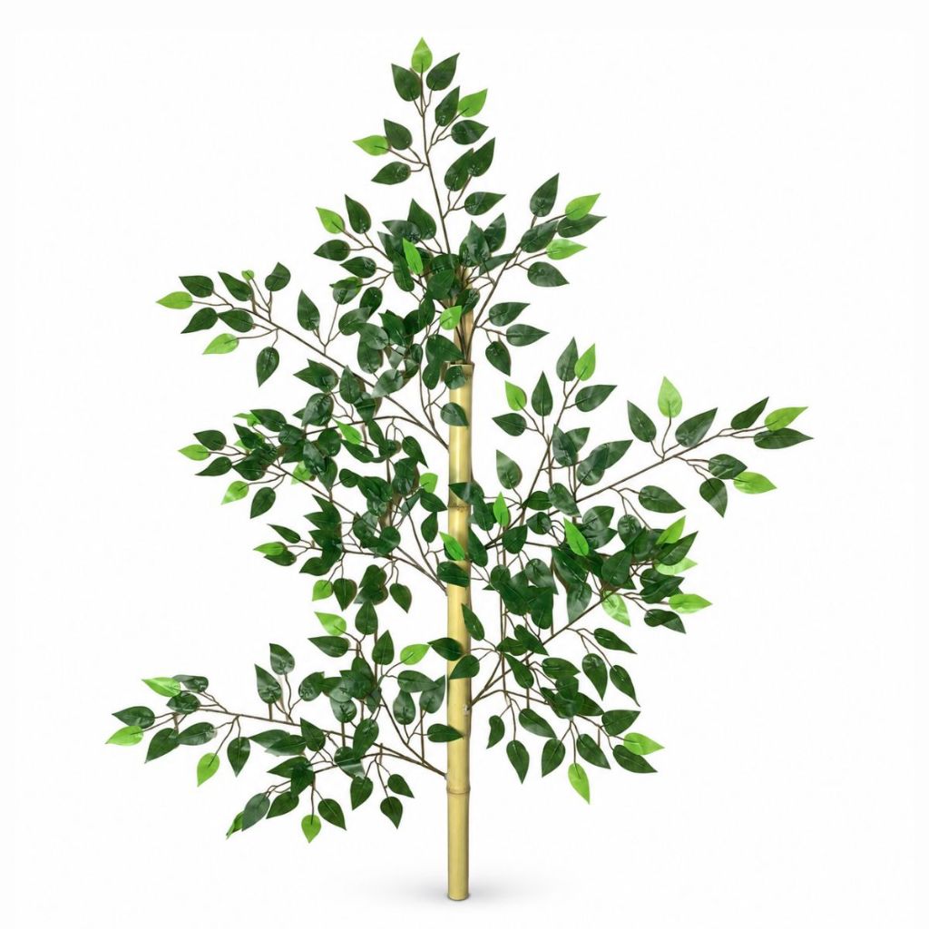 Hastes de Bambu Artificial Grandes Sem Vaso Decoração