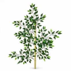 Hastes de Bambu Artificial Grandes Sem Vaso Decoração