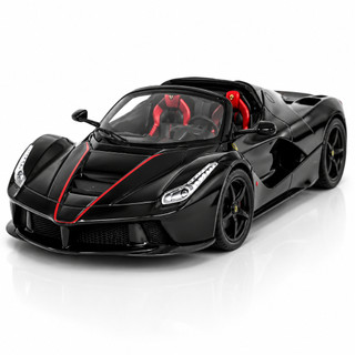 Miniatura Ferrari LaFerrari Aperta 1:24 Metal Som Luz Fricção Carro Esportivo Colecionável Premium