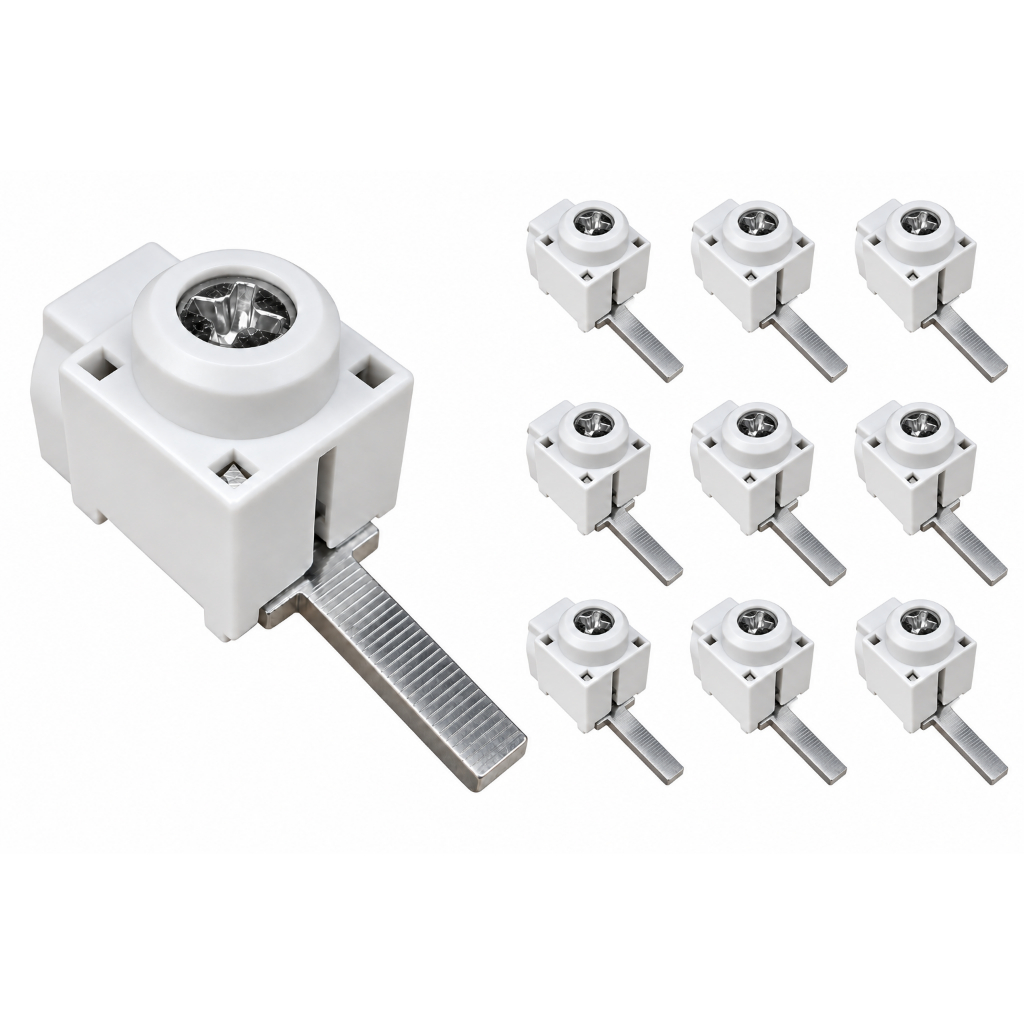 Kit 10 Conector Genérico Frontal 6mm à 25mm (Terminal P/ Disjuntor)