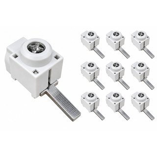 Kit 10 Conector Genérico Frontal 6mm à 25mm (Terminal P/ Disjuntor)