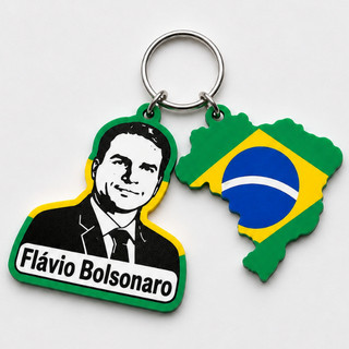 Chaveiro Flávio Bolsonaro - Brasil, Direita, Conservador