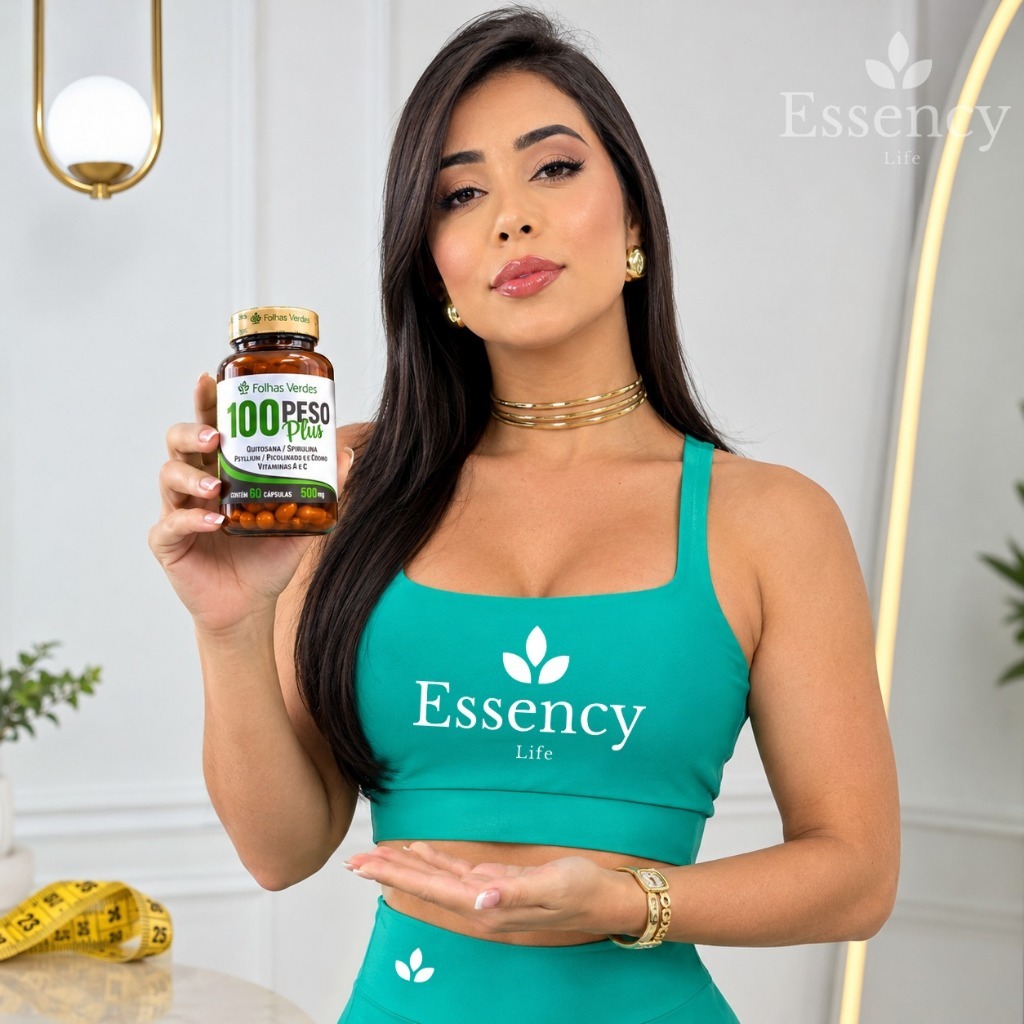 60 Cápsulas Quitosana + Spirulina + Psyllium + Picolinato de Cromo + Vitaminas A e C — imagem 2 de 2