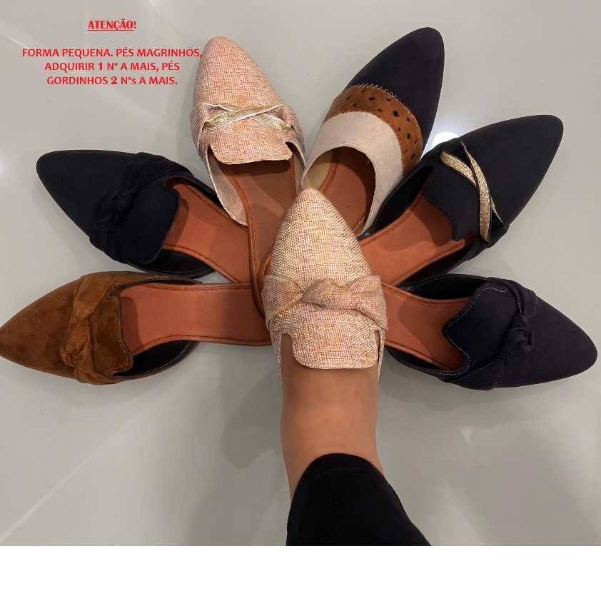 Mule Feminino Bico Fino