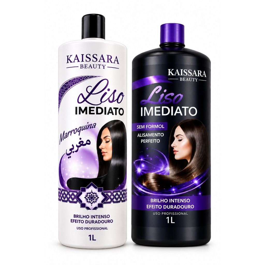 Kit progressiva Kaissara liso imendiato 1L + progressiva Kaissara Marroquina 1L