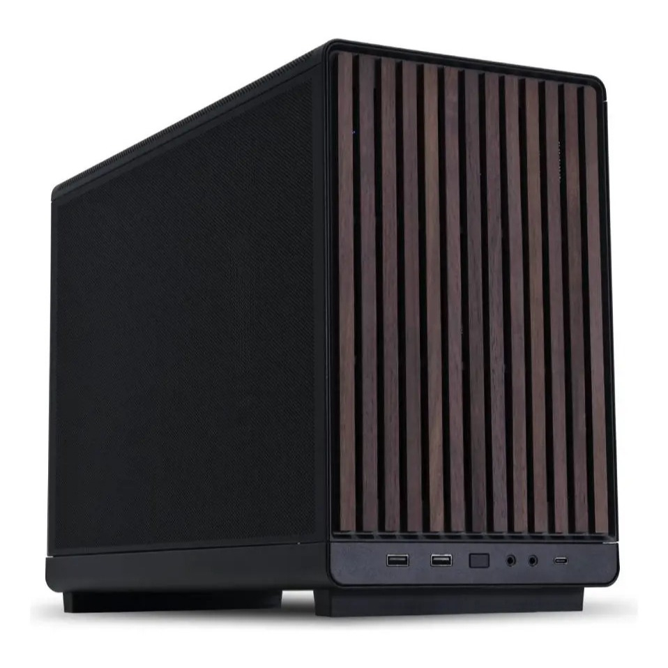 Gabinete Gamer Lian Li A3-matx-wd Preto Madeira ATX Micro Tower