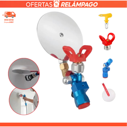 Guia Recorte Pistola de Pintura Airless Bico 315 Porta Bico Universal