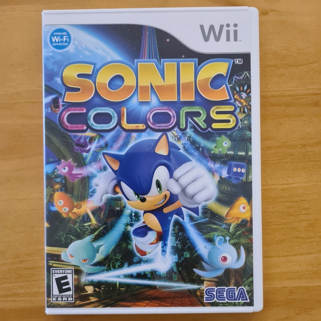Jogo Sonic Colors Nintendo Wii Original Mídia Física Usado