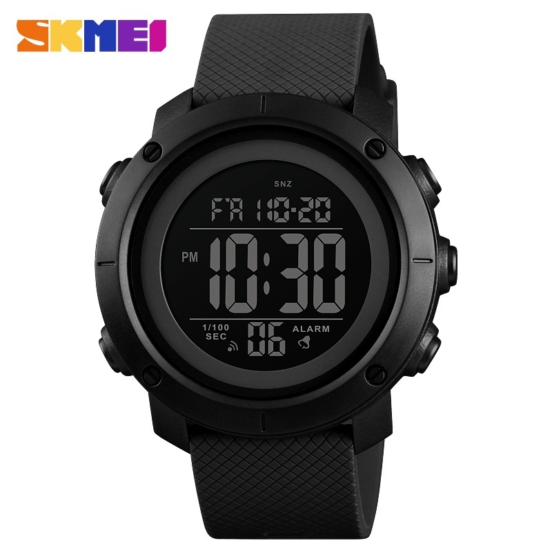 SKMEI 1426 Relógio masculino esportivo de quartzo LED digital multifuncional à prova d'água relógio eletrônico