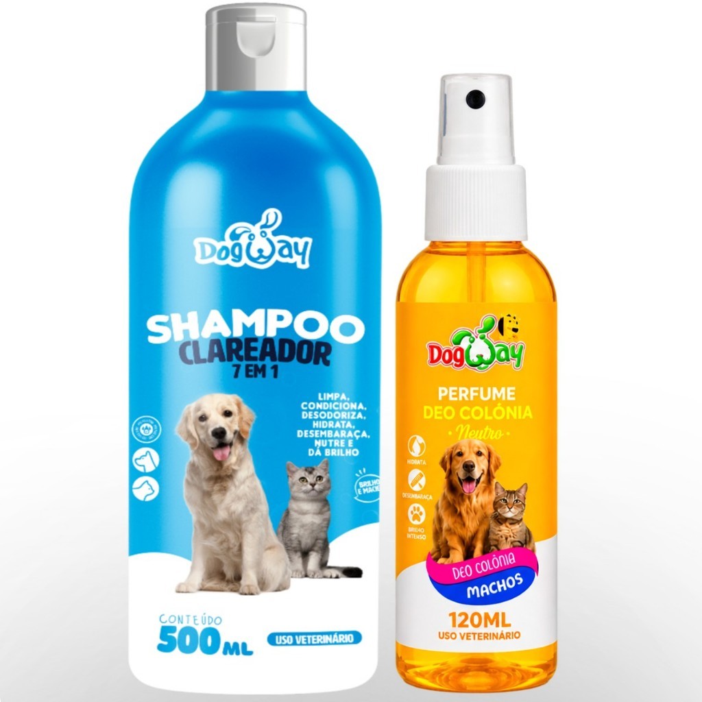 Shampoo Pra Cachorro E Gato Banho E Tosa Cão-500ml + Perfume Pet Genial — imagem 2 de 2