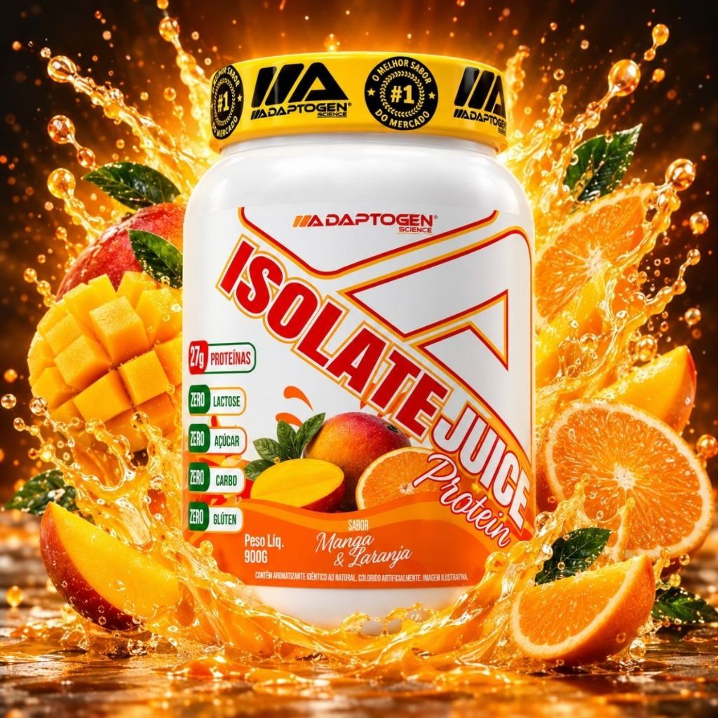 Proteina Isolada Isolate Protein Adaptogen Proteina Bovina 900g