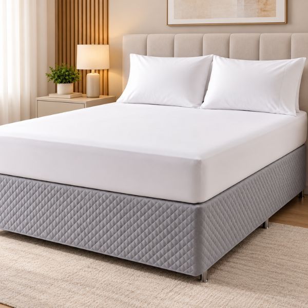 Saia Box Matelada com Elástico – Microfibra | Cama Sempre Arrumada | Promoção