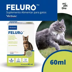 Suplemento Feluro 60 mL Alimentar e Sistema Urinário Gatos