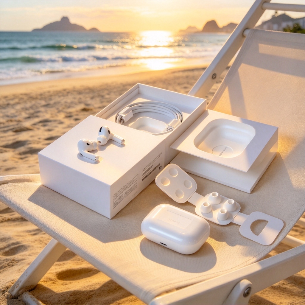 Fone Air14Pro tws bluetooth esportivo de alta qualidade sonora de áudio Com Cancelamento De Ruído Pop-Up para iOS -GPS