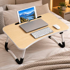 Mesa Suporte Portátil Dobrável Para Notebook Home Office Cama Refeição