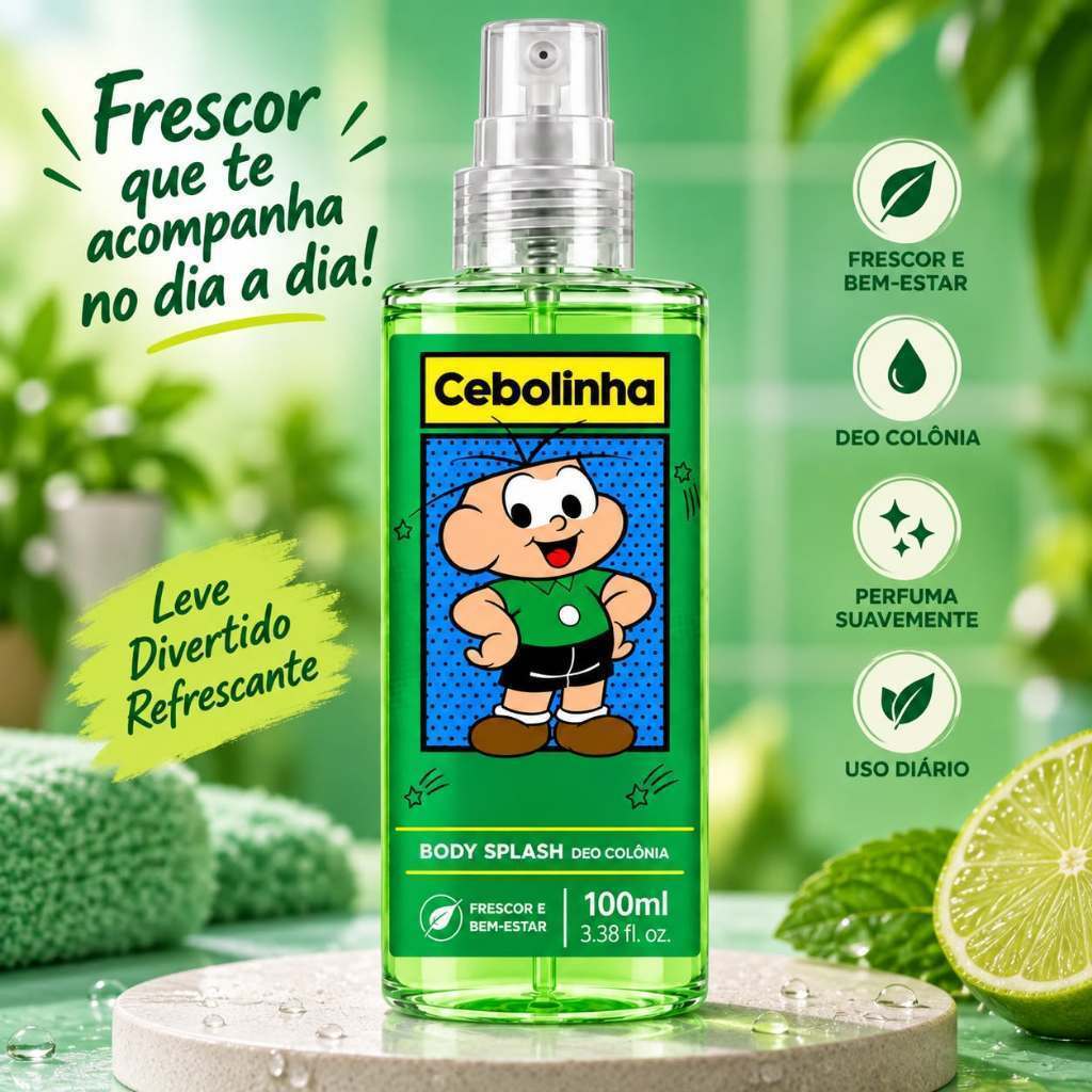Cebolinha Desodorante Colônia 100 ml