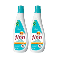 Kit 2un Adoçante Finn Xylitol 65ml