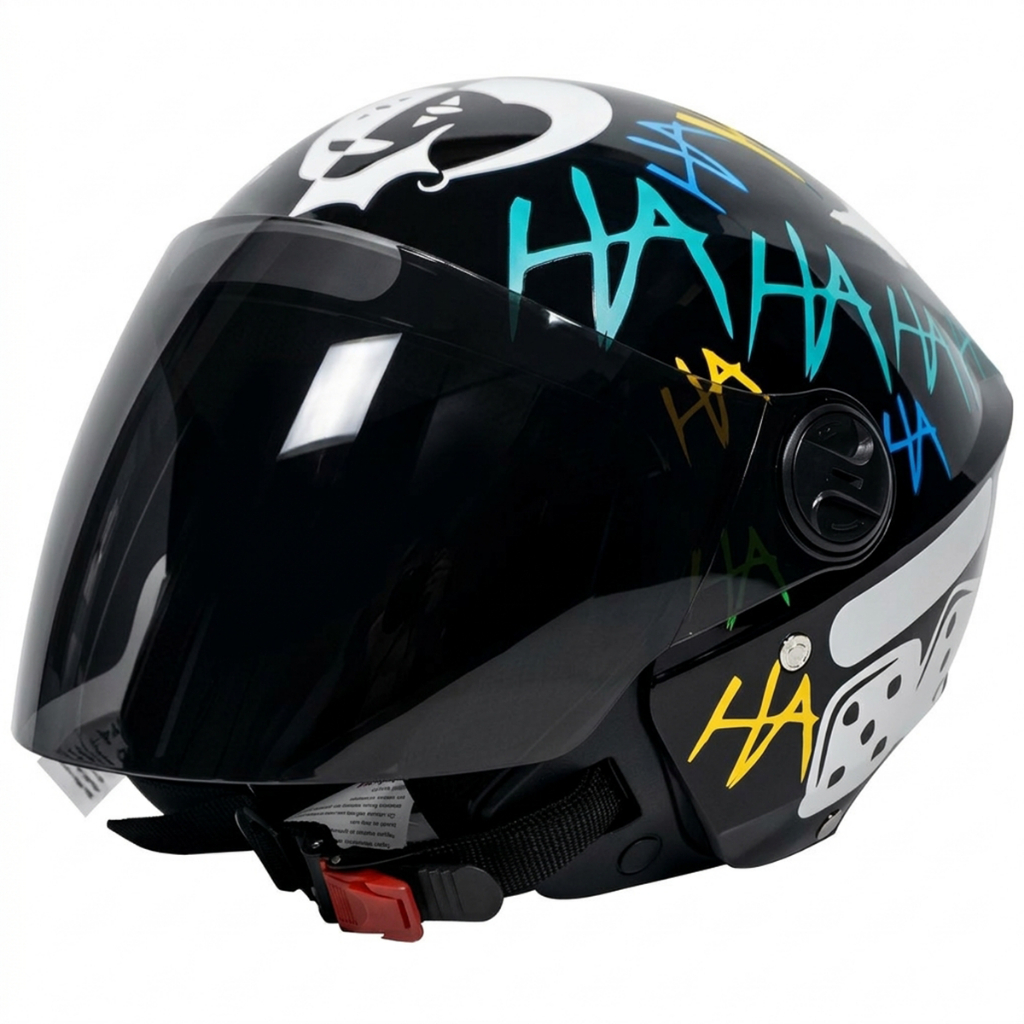 Capacete Liberty 3 New Coringa Arlequina Personalizado