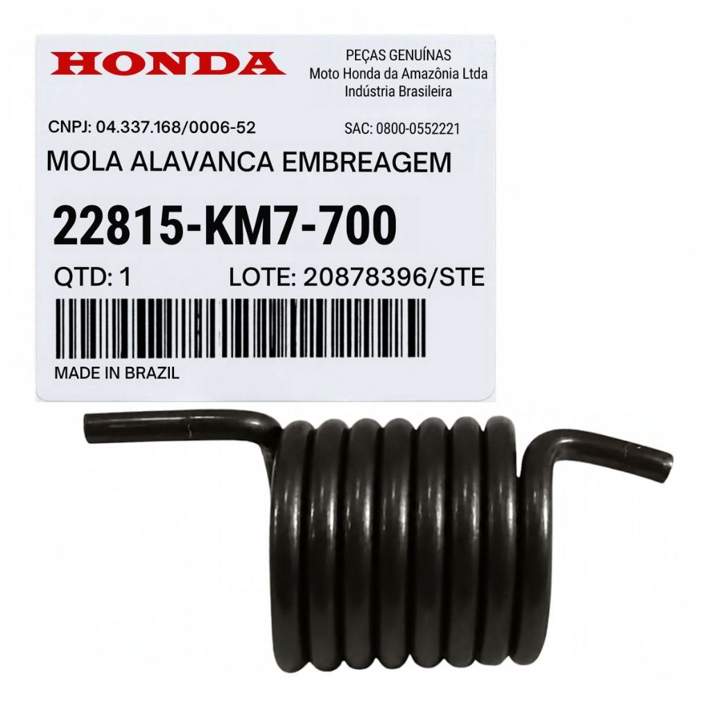Mola Alavanca Embreagem Twister 250 2002 Até 2008 Honda