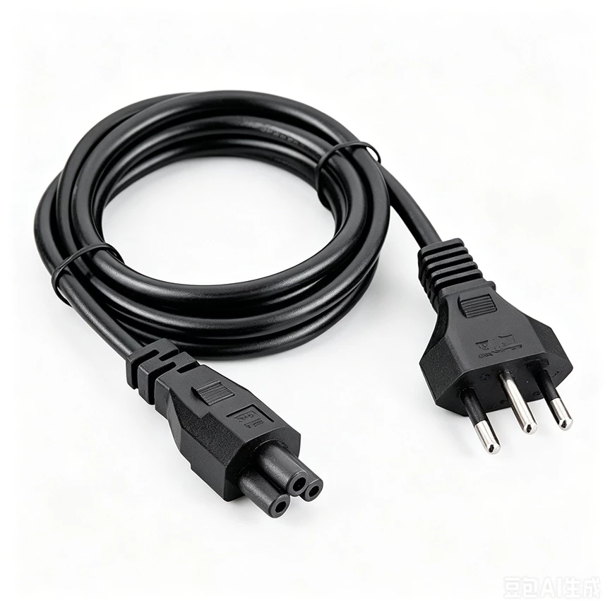 Cabo De Força Tripolar Para Notebook Conector Trevo C5 Mickey 1,4 Metros Tv Fonte Diversos Aparelhos