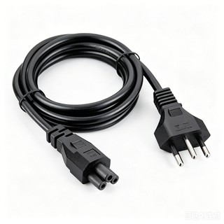 Cabo De Força Tripolar Para Notebook Conector Trevo C5 Mickey 1,4 Metros Tv Fonte Diversos Aparelhos