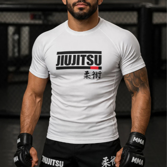 CAMISETA MASCULINA 100% ALGODÃO JIU JITSU BASICA ESPORTE ACADEMIA LUTADOR PREMIUM  DRY FIT FIM DE ANO AMIGO SECRETO