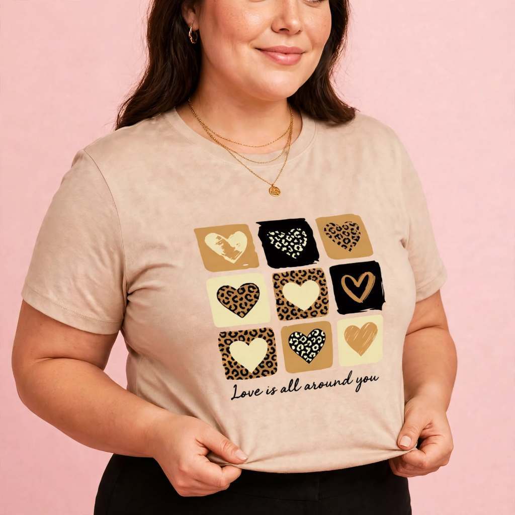Camiseta Plus Size Premium Feminina Estampada Do P Ao G5 Academia Treino 100% Algodão Verão Blusa Plus Size Camisa
